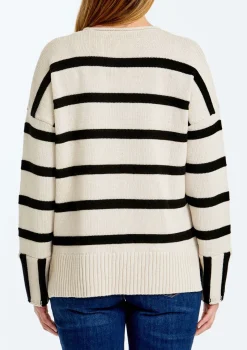 Ping Pong Heart Pullover in Chino Black