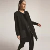 Raw by Raw Base Layer Cardi in Jet Black