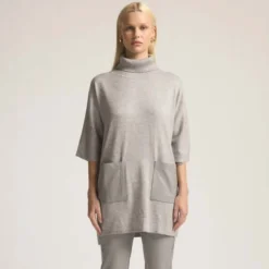 Raw by Raw Evelyn Cape in Earl Grey