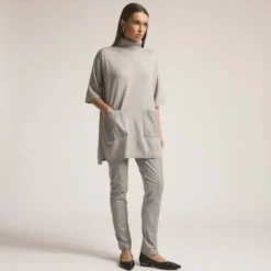 Raw by Raw Evelyn Cape in Earl Grey