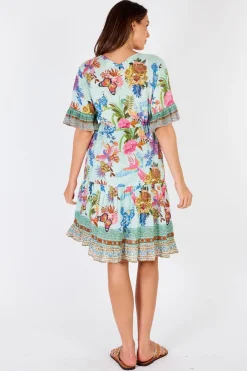 Ruby Ya Ya CAATINGA Dress in Mint