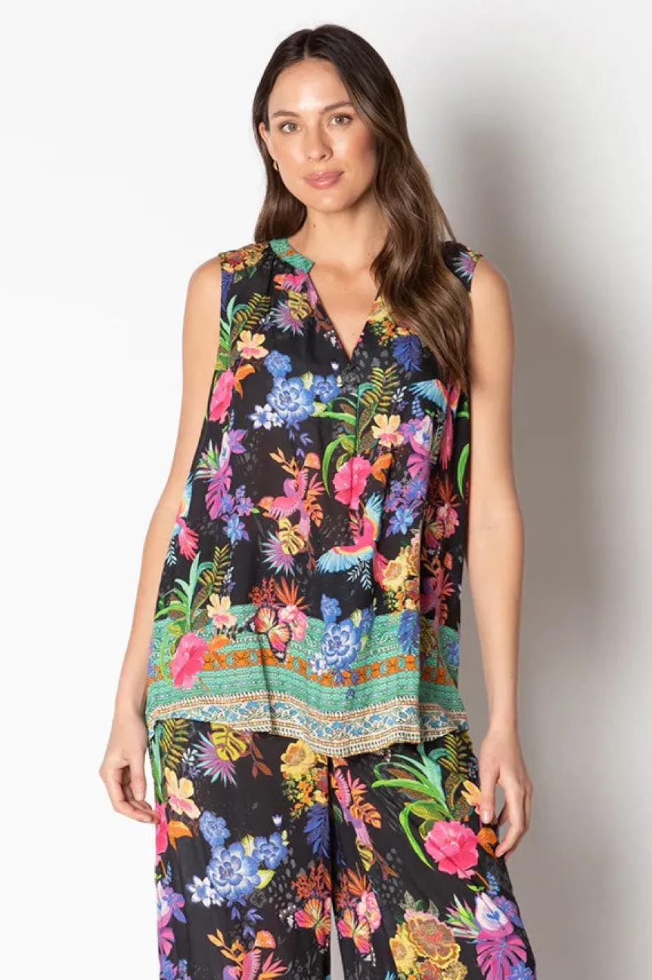 Ruby Ya Ya CAATINGA Top in Black