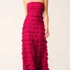 Sacha Drake Maddison Dress in Raspberry