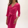 Signature by Joseph Ribkoff Taffeta Dress in Geranium 252718