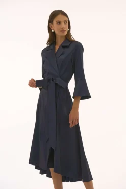 Signature by Joseph Ribkoff Taffeta Dress in Midnight 251727