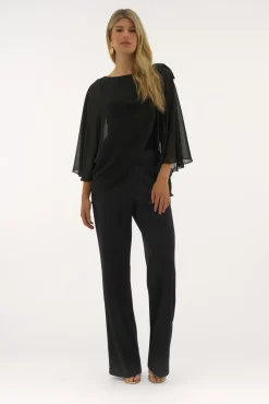 Signature by Joseph Ribkoff CascadeTop in Black 251739