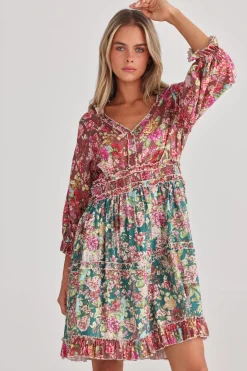 Talisman Austin Dress in Rose Garden