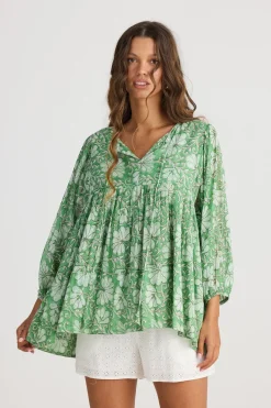 Talisman Dreamcatcher Top in Apple Blossom