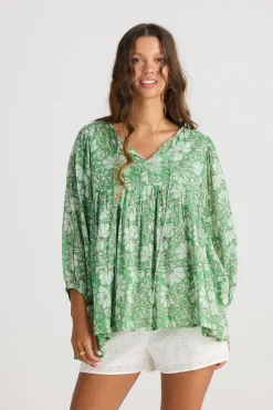 Talisman Dreamcatcher Top in Apple Blossom