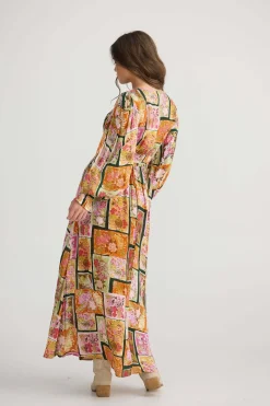 Talisman Ellie Dress in Postcard Petals
