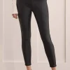 Tribal Audrey Caviar Glitz Pull On Skinny Ankle Pant in Black