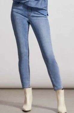 Tribal Audrey Icon Fit Pull On Jean in Light Vintage