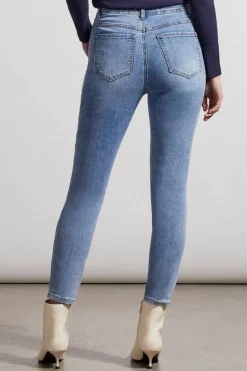 Tribal Audrey Icon Fit Pull On Jean in Light Vintage