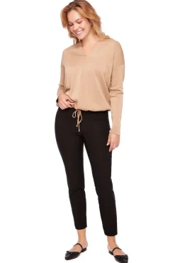 UP! 28 Inch Techno Ankle Pant in Black 68257UP