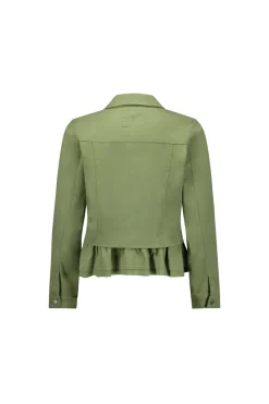 Vassalli Denim Jacket in Sage