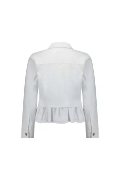 Vassalli Denim Jacket in White