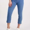 Vassalli Skinny Leg 7/8 Jean in Light Denim 271CS