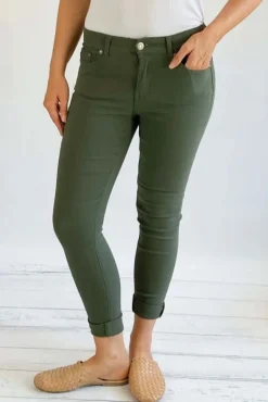 Wakee Stretch Jean in Khaki