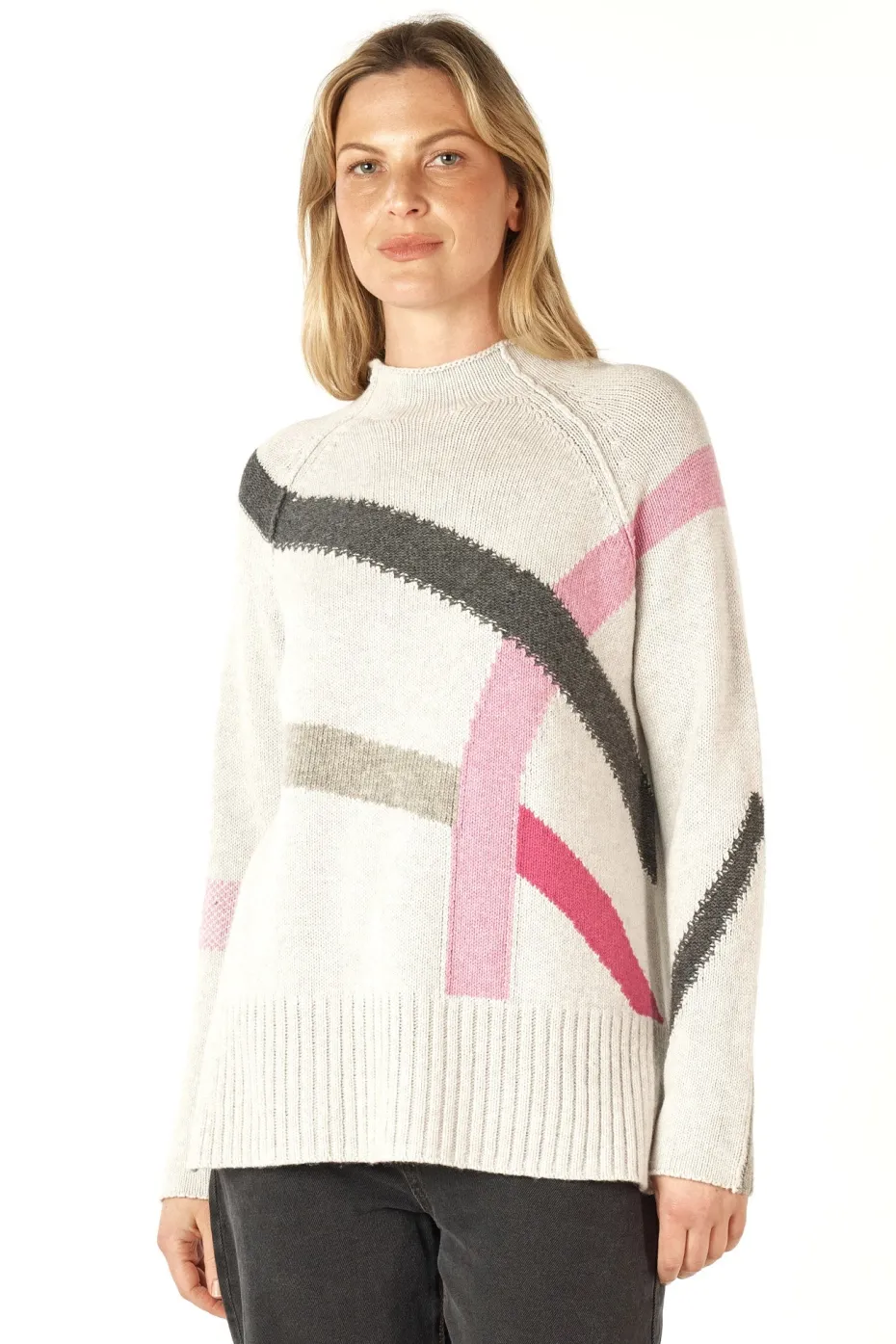 Zaket & Plover Road Map Jumper in Mercury