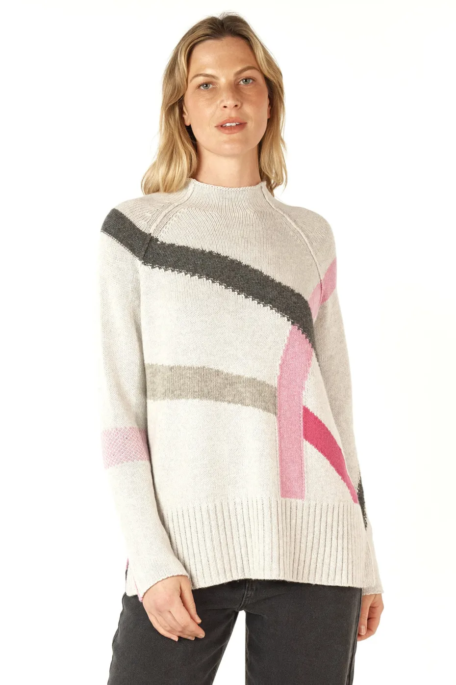 Zaket & Plover Road Map Jumper in Mercury